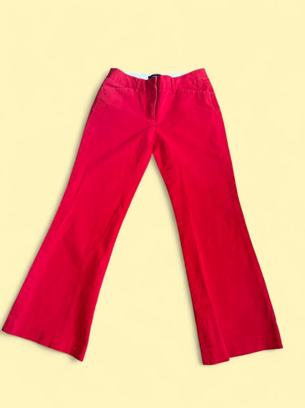 Y2K Moda International Red Boot Cut low mid rise Pants